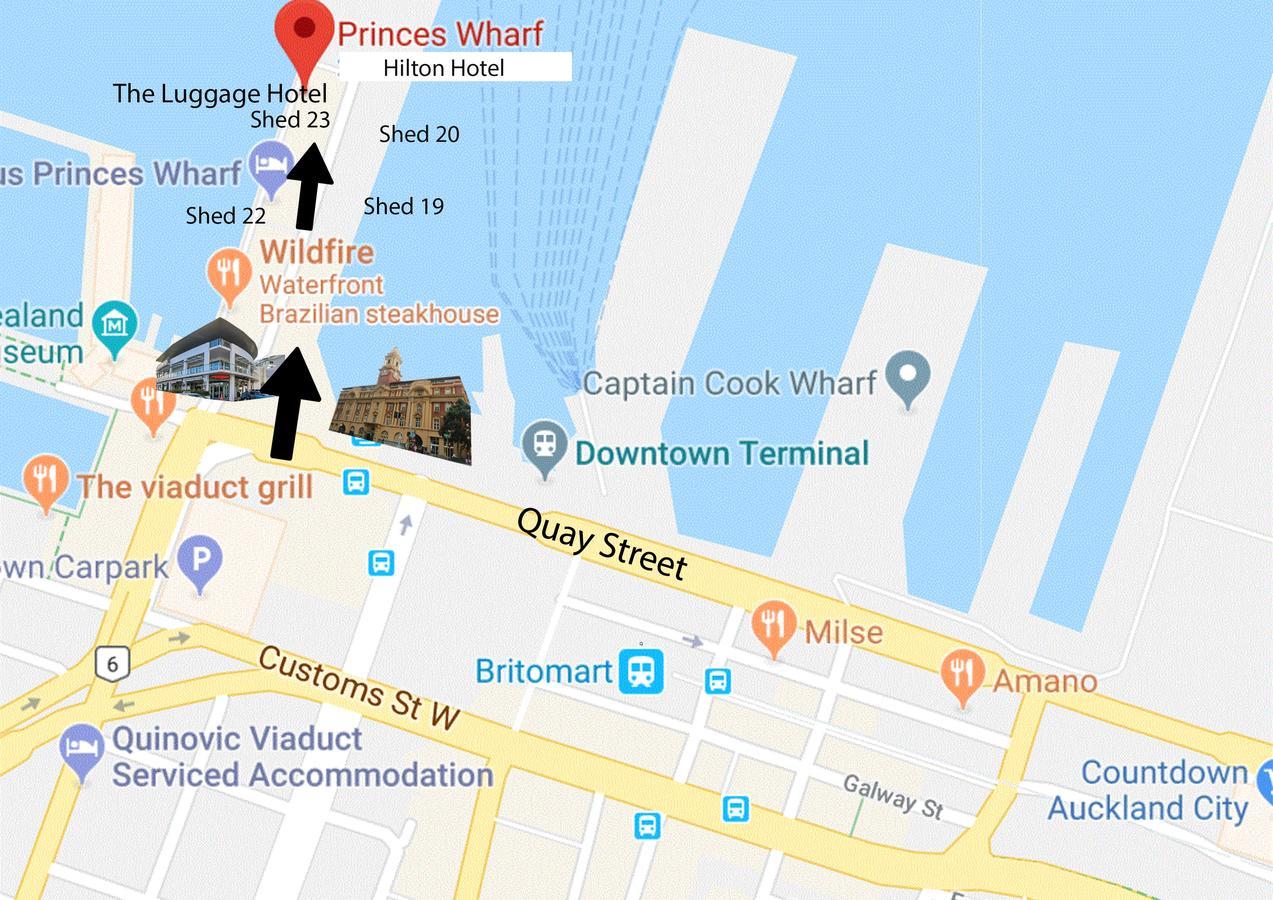Princes Wharf Boutique Apartments Окленд Екстер'єр фото